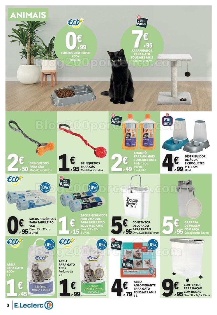 Antevisão Folheto E-LECLERC Bazar Promoções de 16 a 29 julho